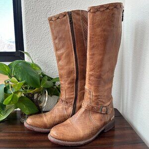 BED|STU Brown Heeled Boots